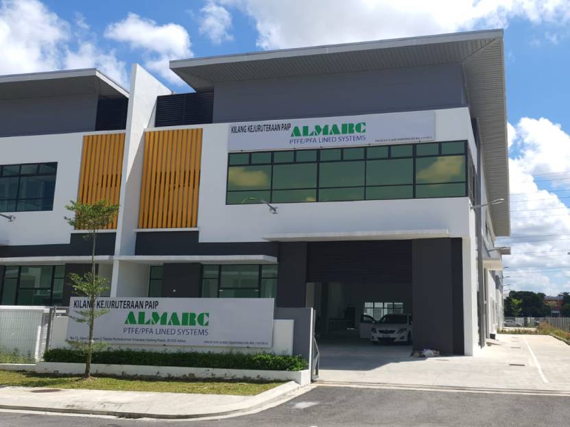 Almarc Engineering – PTFE Lined Piping Manufacturer