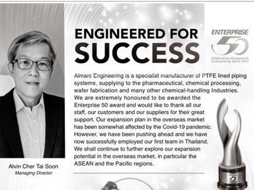 Almarc Engineering – PTFE Lined Piping Manufacturer